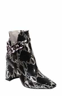 NINETY UNION Rye Snake Print Boot
