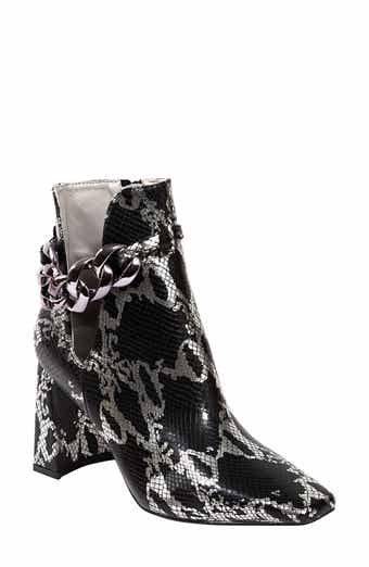 NINETY UNION Rye Snake Print Boot