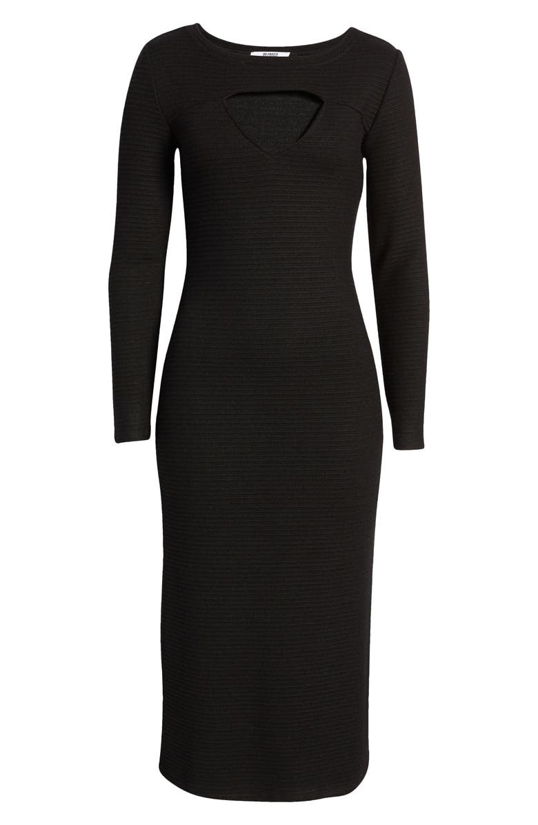 BB Dakota by Steve Madden Love Shrug Long Sleeve Body-Con Dress, Alternate, color,