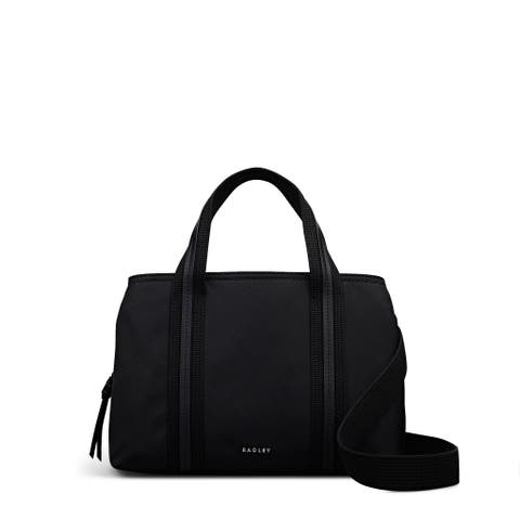 Halley Row Medium Ziptop Satchel Bag