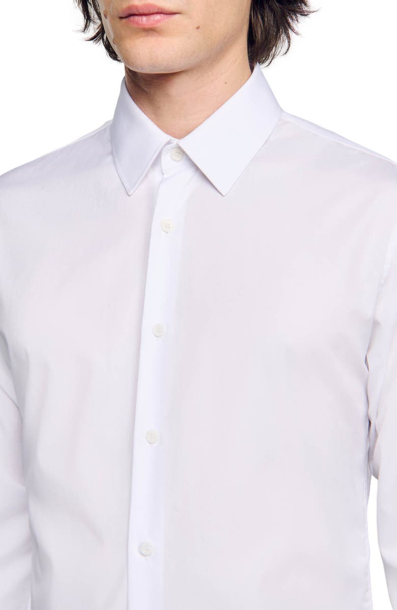 SANDRO Long-sleeved shirt, Alternate, color, 