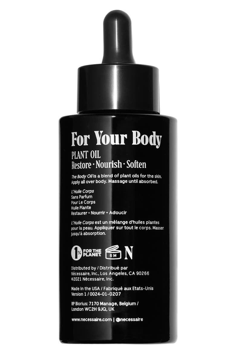 The Body Oil, Alternate, color, NO COLOR