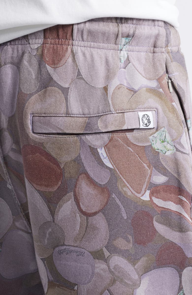 Billionaire Boys Club BB Rocks Drawstring Knit Shorts, Alternate, color, Moonstruck