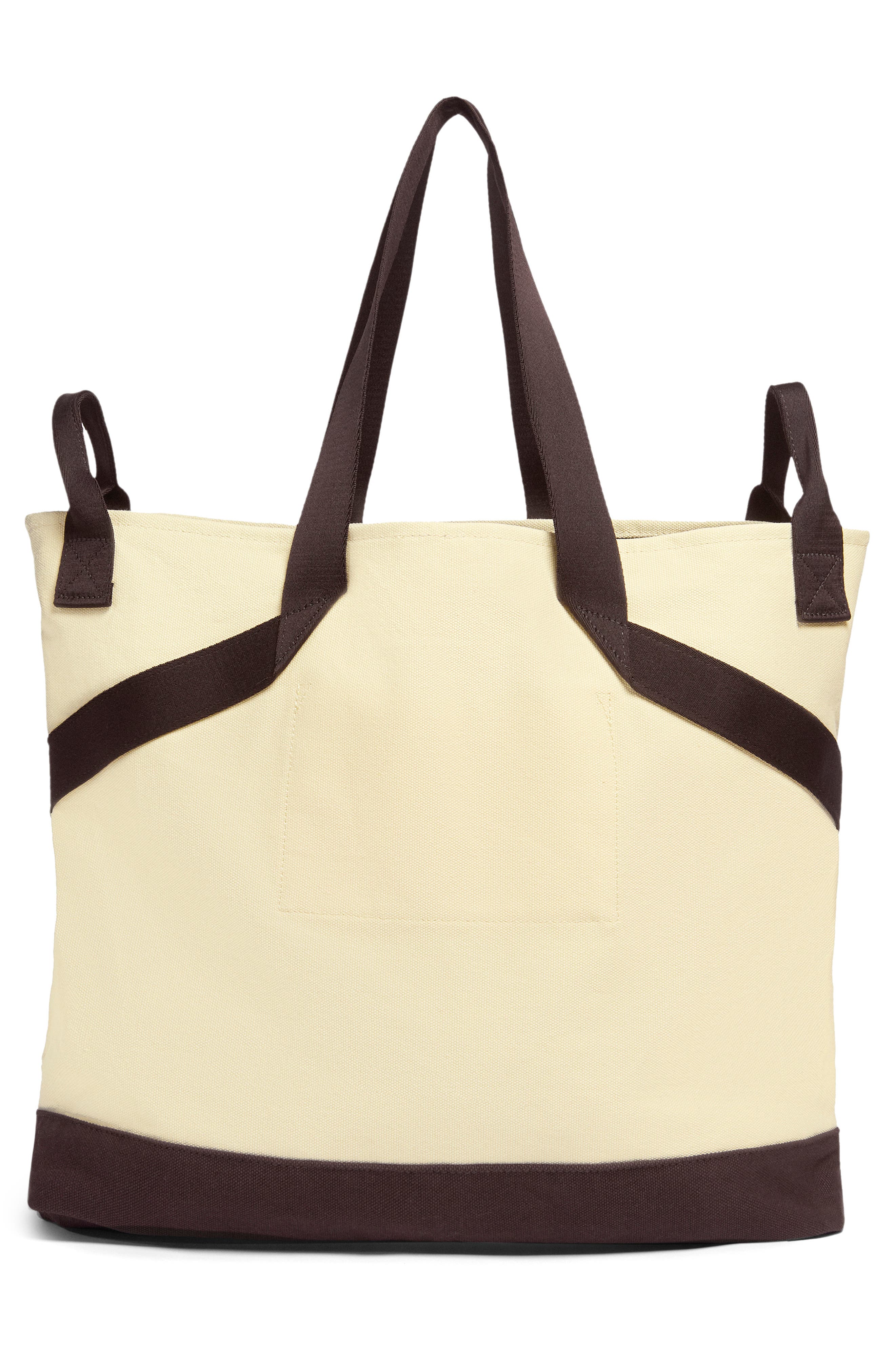 Sweaty Betty London Cotton Canvas Tote, Alternate, color, Buttercream Yellow