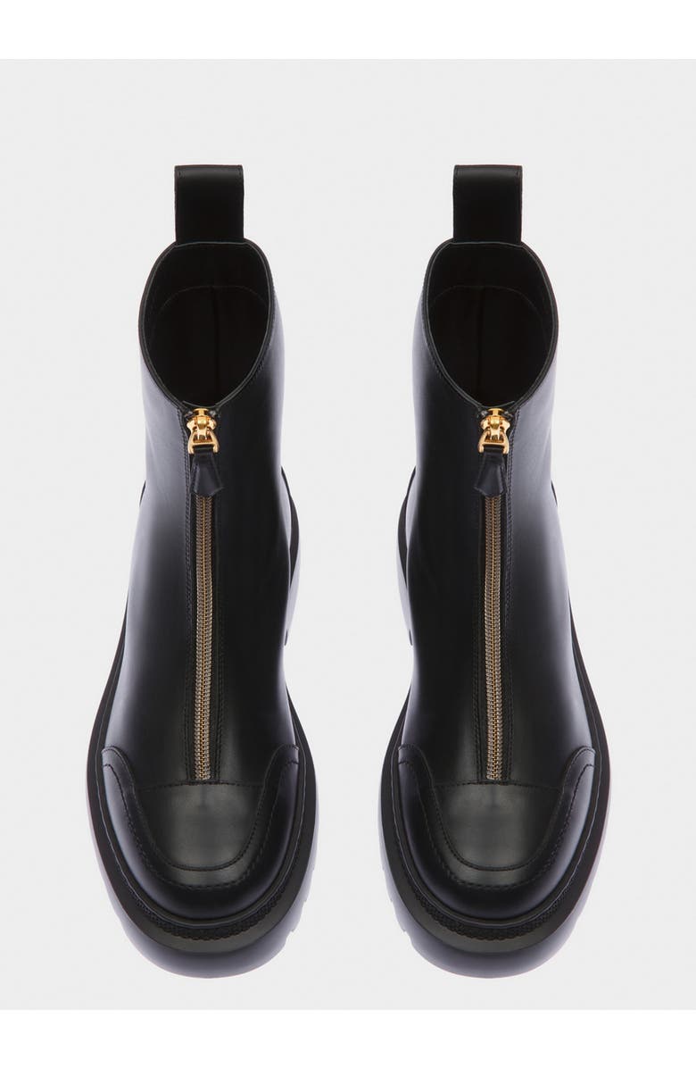 Bally Giuli Leather Booties, Alternate, color, Black