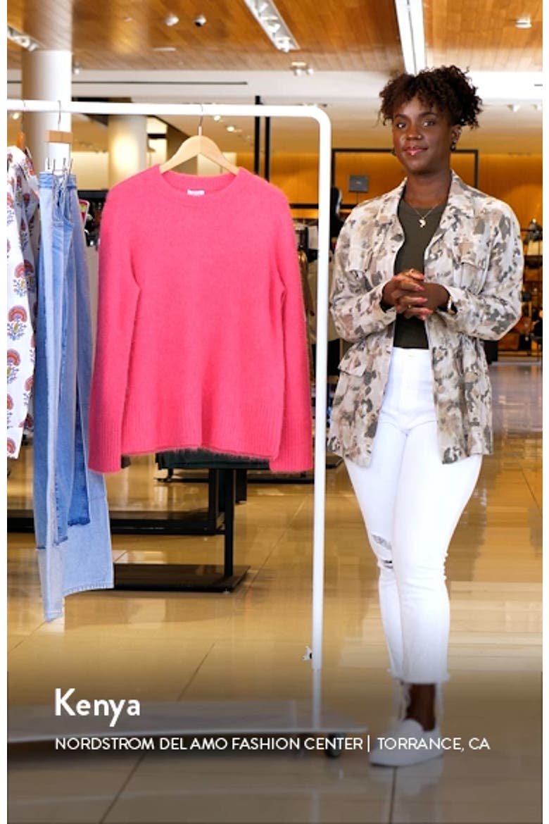 Ivy Alpaca Blend Crewneck Sweater video