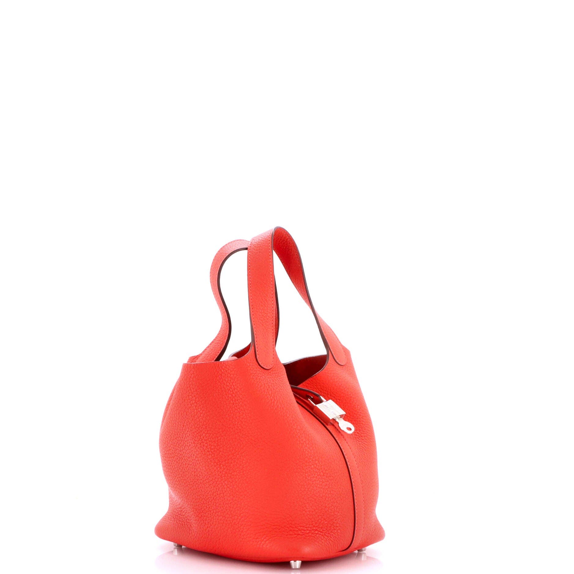 Picotin Lock Bag Clemence PM, Alternate, color, Red