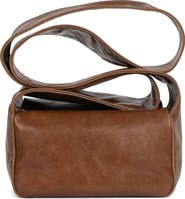 Jeffrey Campbell Boxed-Up Leather Crossbody Bag