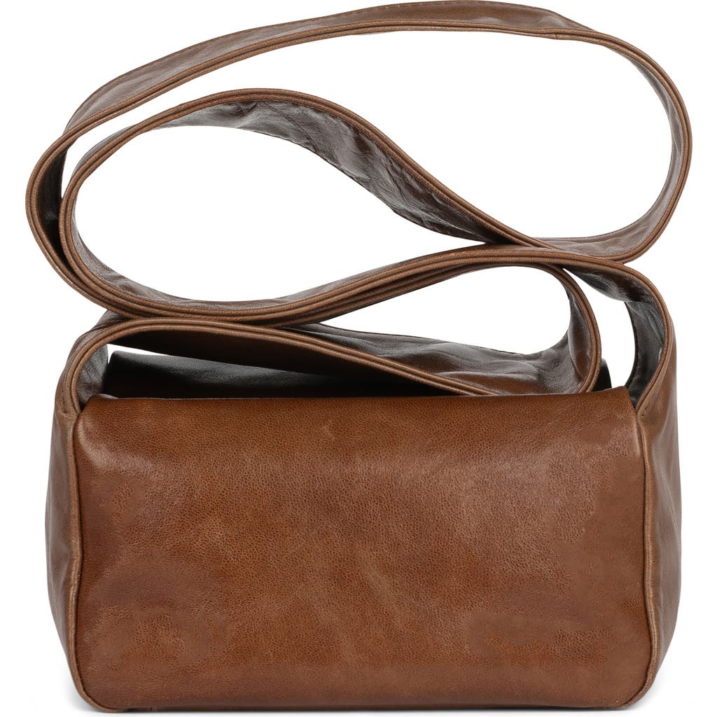 Jeffrey Campbell Boxed-up Leather Crossbody Bag