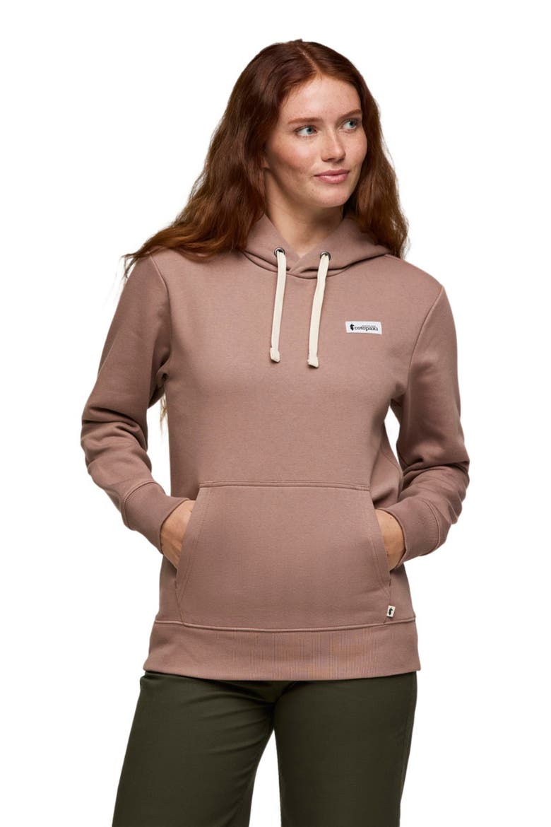Llama Patch Pullover Hoodie - Women's, Main, color, Reishi