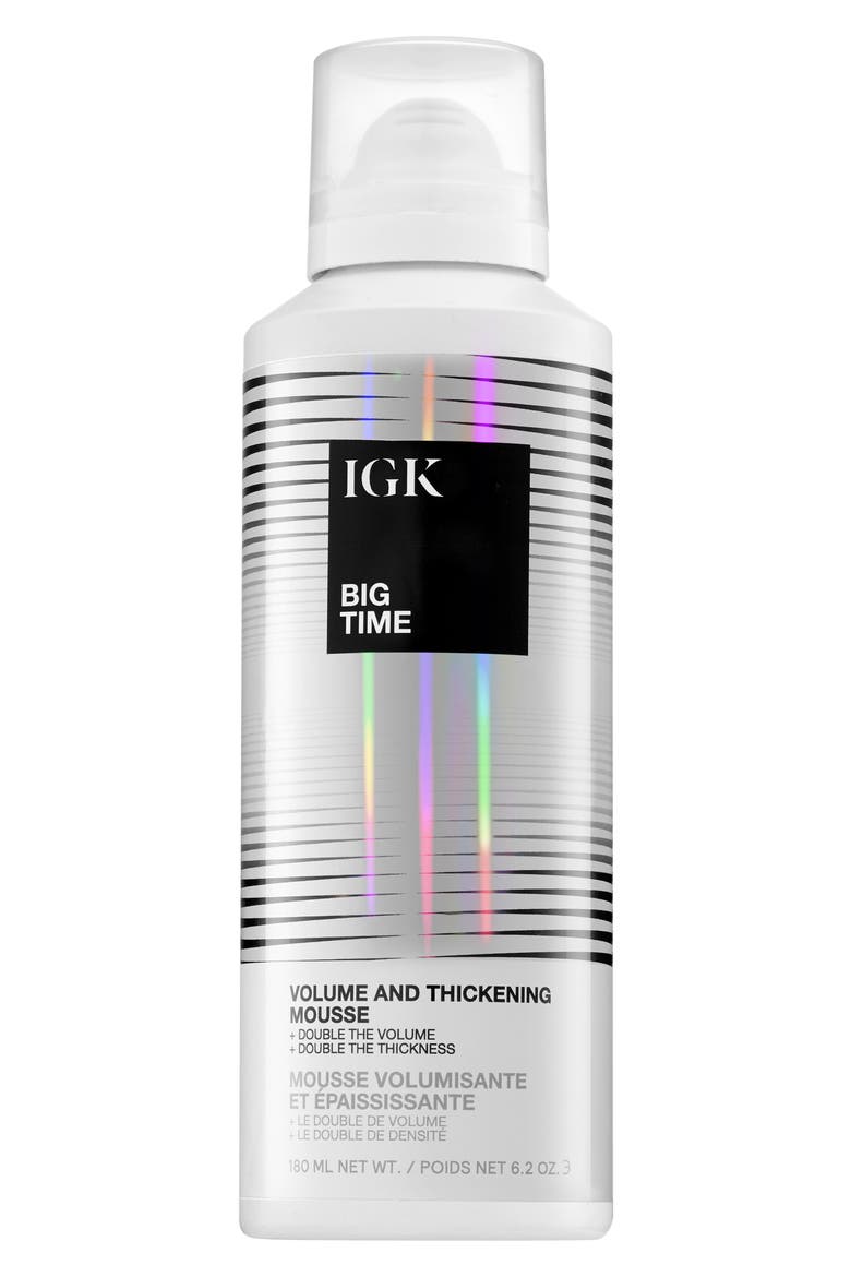 Big Time Volume & Thickening Hair Mousse, Main, color, NO COLOR