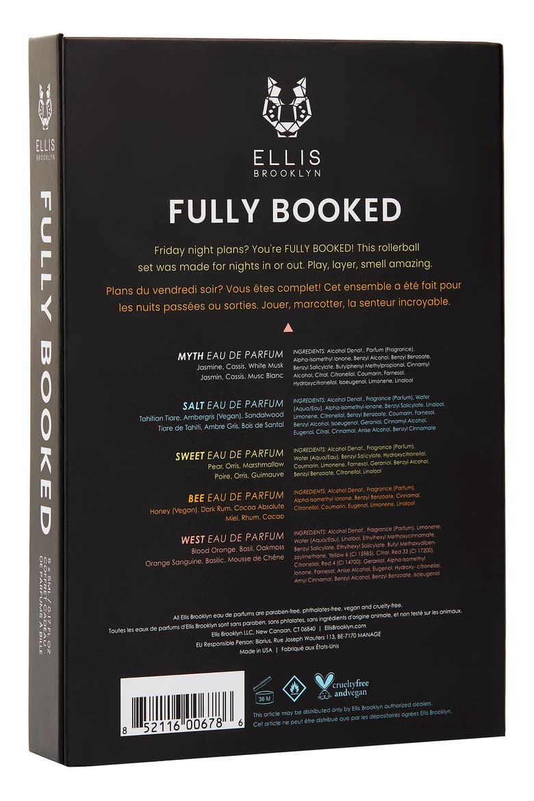 FULLY BOOKED Rollerball Gift Set USD $75 Value, Alternate, color, NO COLOR