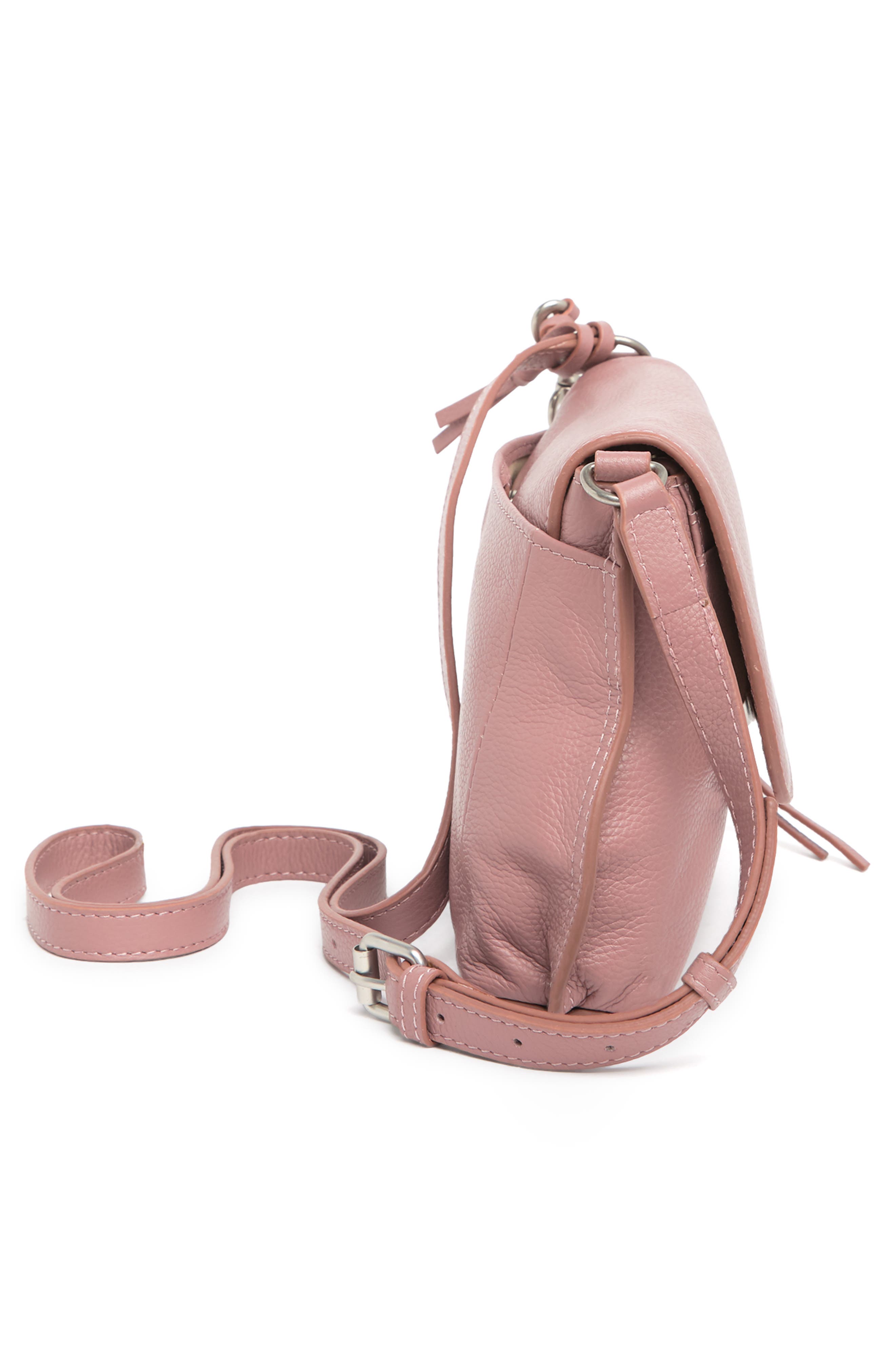 Lucky Brand Coran Leather Crossbody Bag, Alternate, color, 