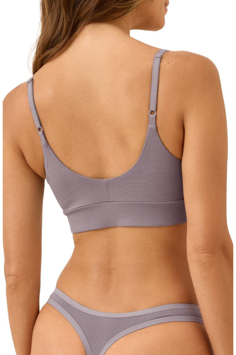 Everyday Mid Rise Thong 5-Pack, Alternate, color, Lavender Petals