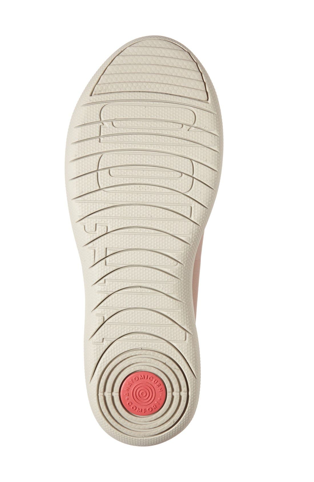 'Sportyballerina' Flat, Alternate, color, STONE LEATHER