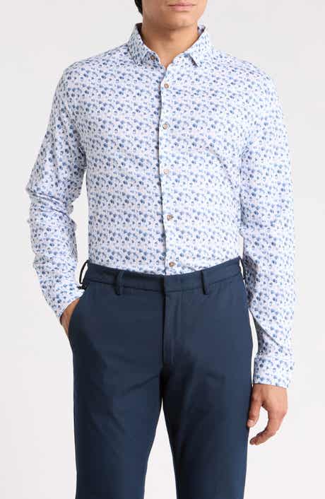 Snowbrush Printed Button Up Shirt