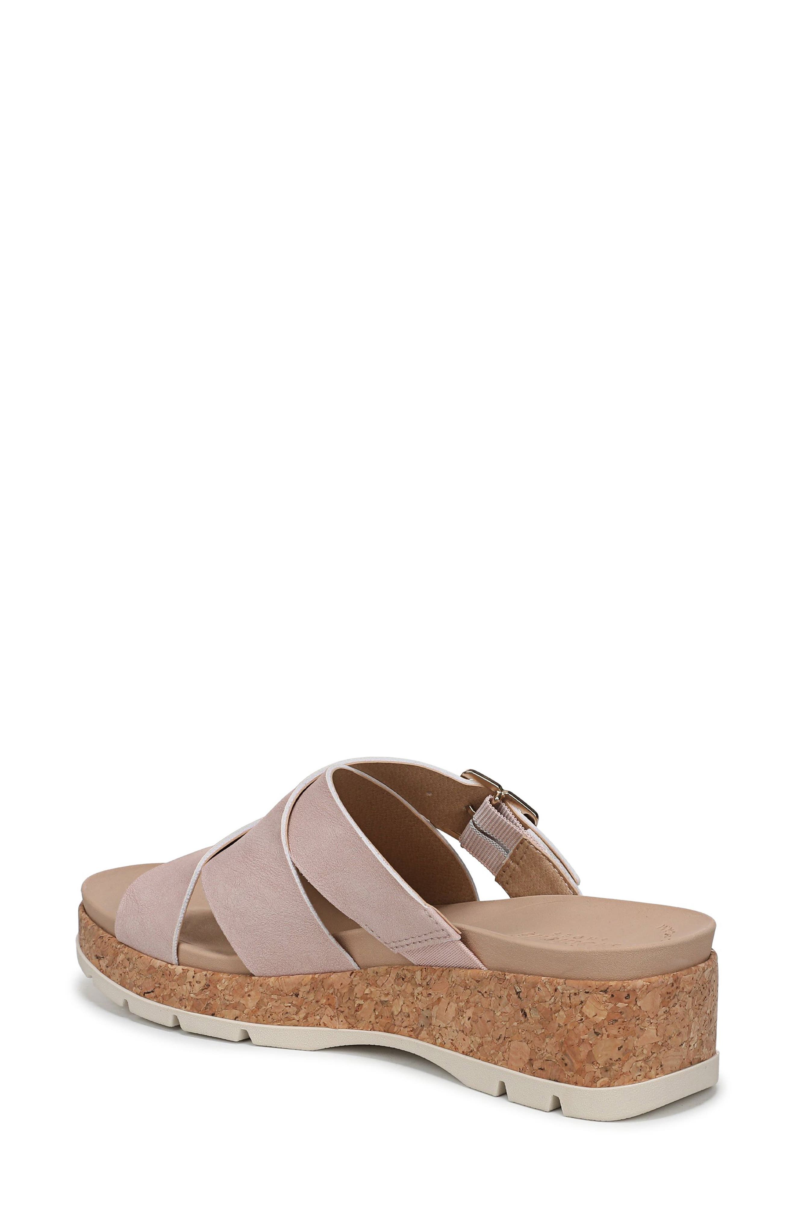 Free Day Platform Sandal, Alternate, color, ROSE DUST