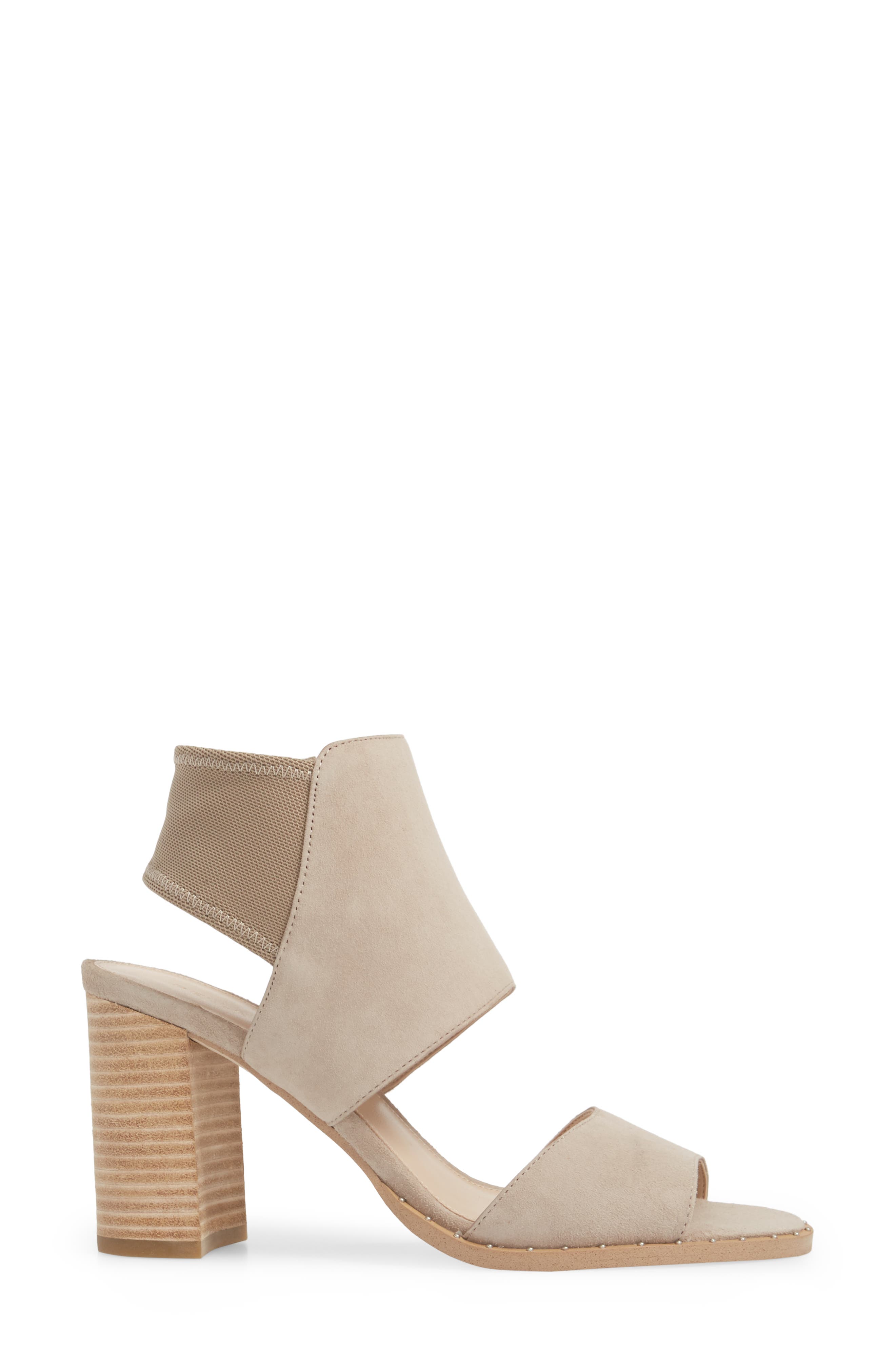 Grey Sandal, Alternate, color, MUSHROOM SUEDE