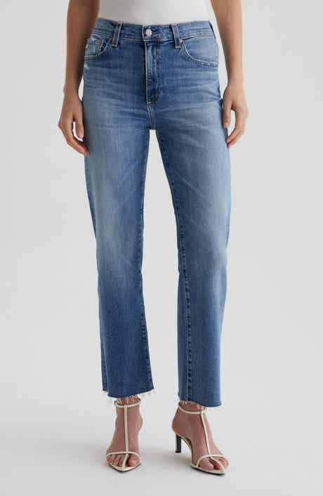 AG Brinley Mid Rise Straight Crop Jeans