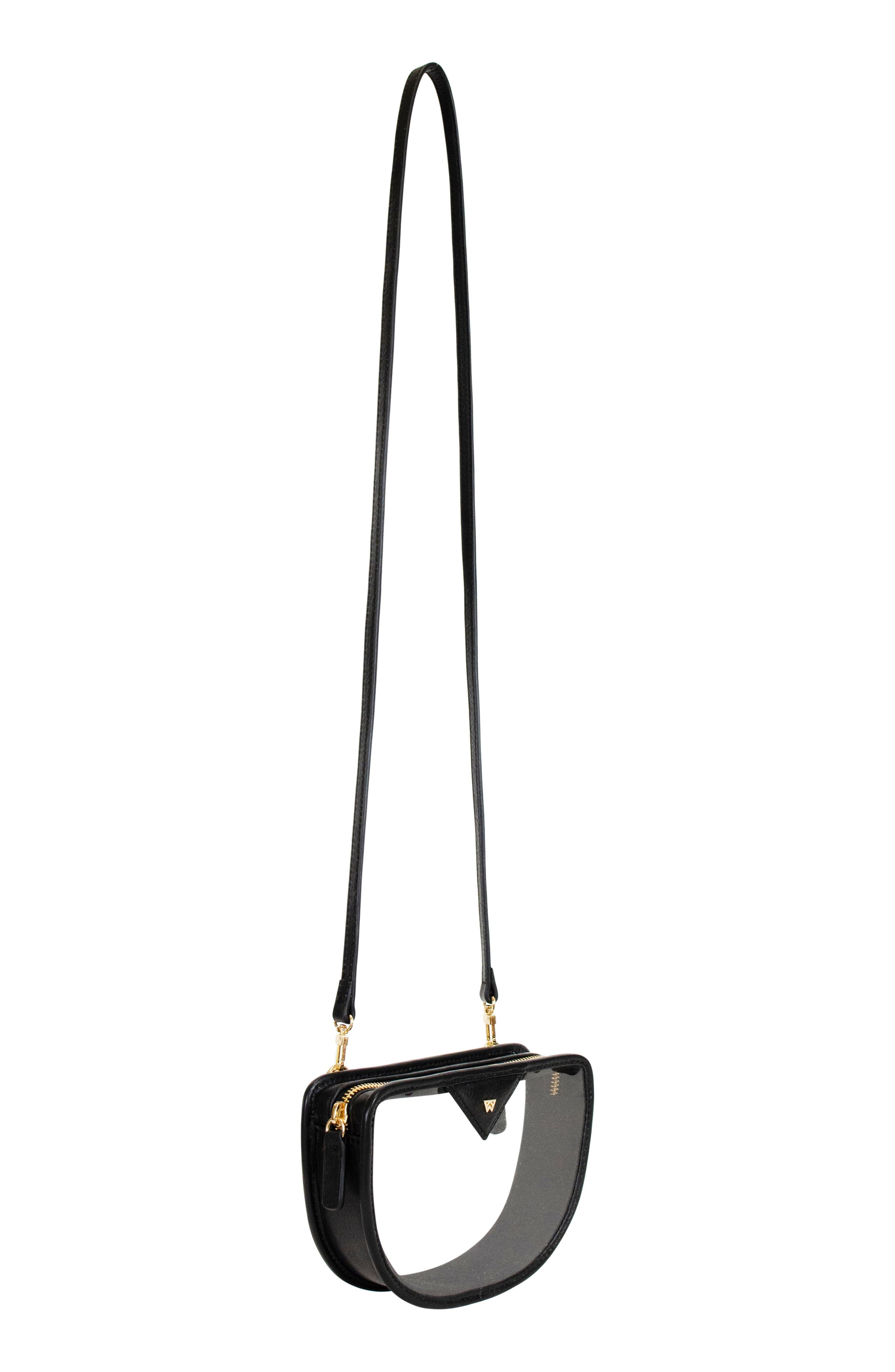 Kelly Wynne Clear BRB Convertible Crossbody & Belt Bag, Alternate, color, 