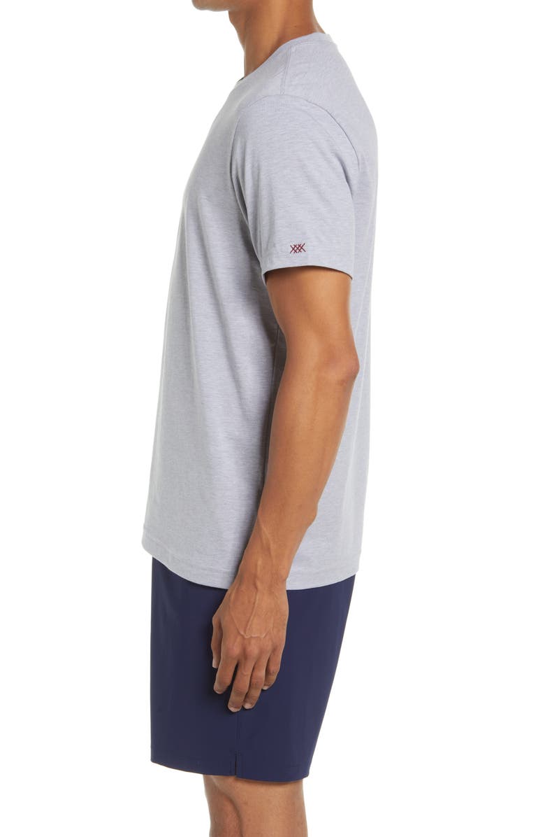 Rhone Element Organic Cotton Blend T-Shirt, Alternate, color, Heather Gray