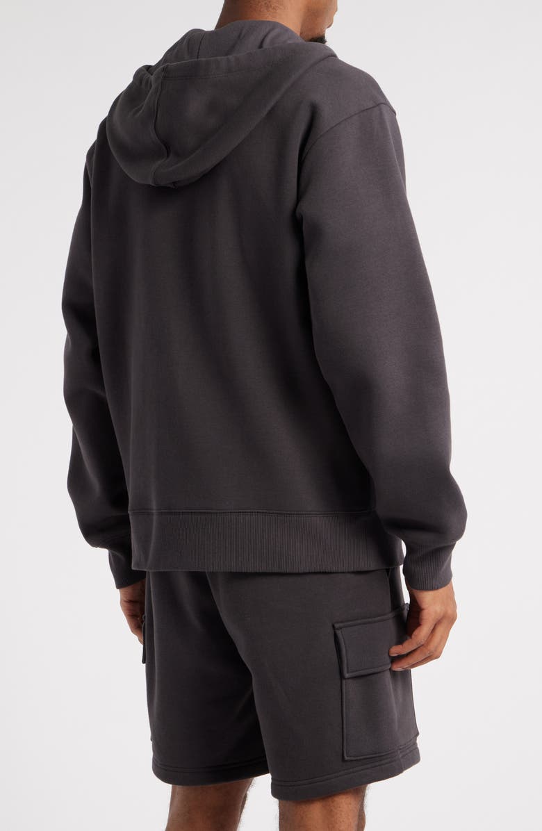 BP. Front Zip Hoodie, Alternate, color, Black Faded