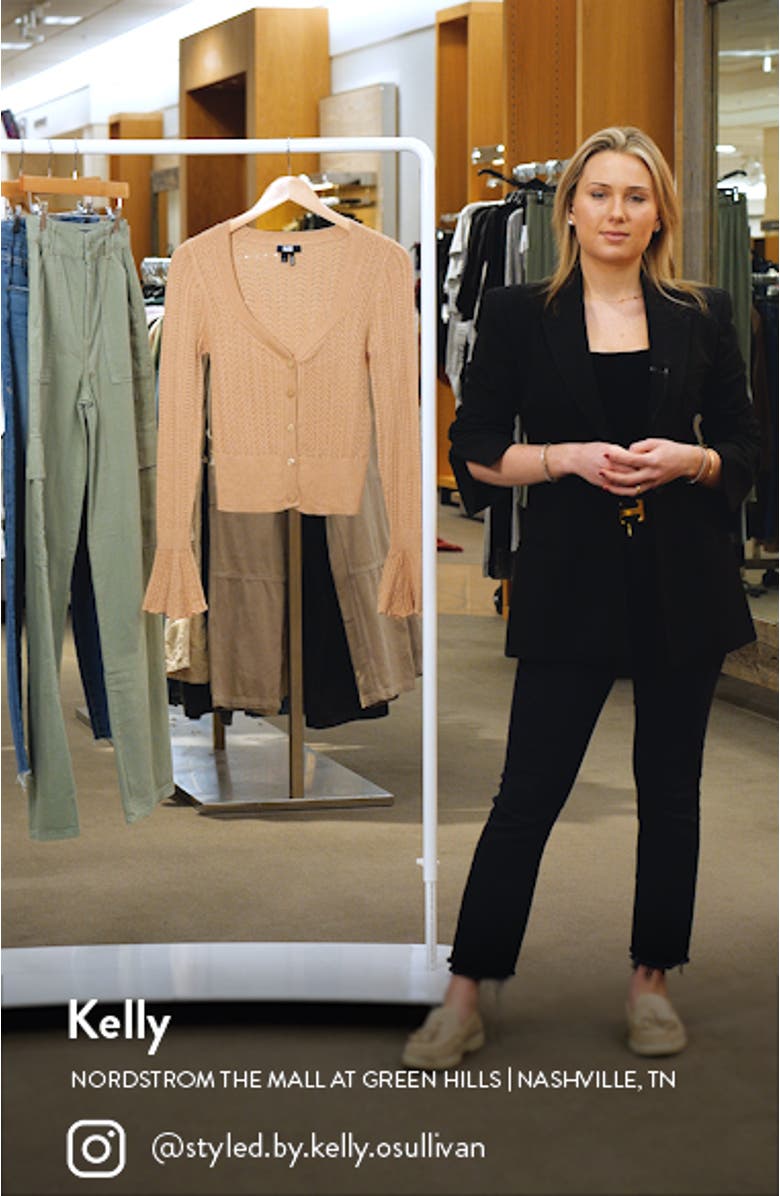 Alvida Pointelle Cardigan, sales video thumbnail