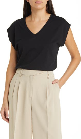 V-Neck Pima Cotton T-Shirt