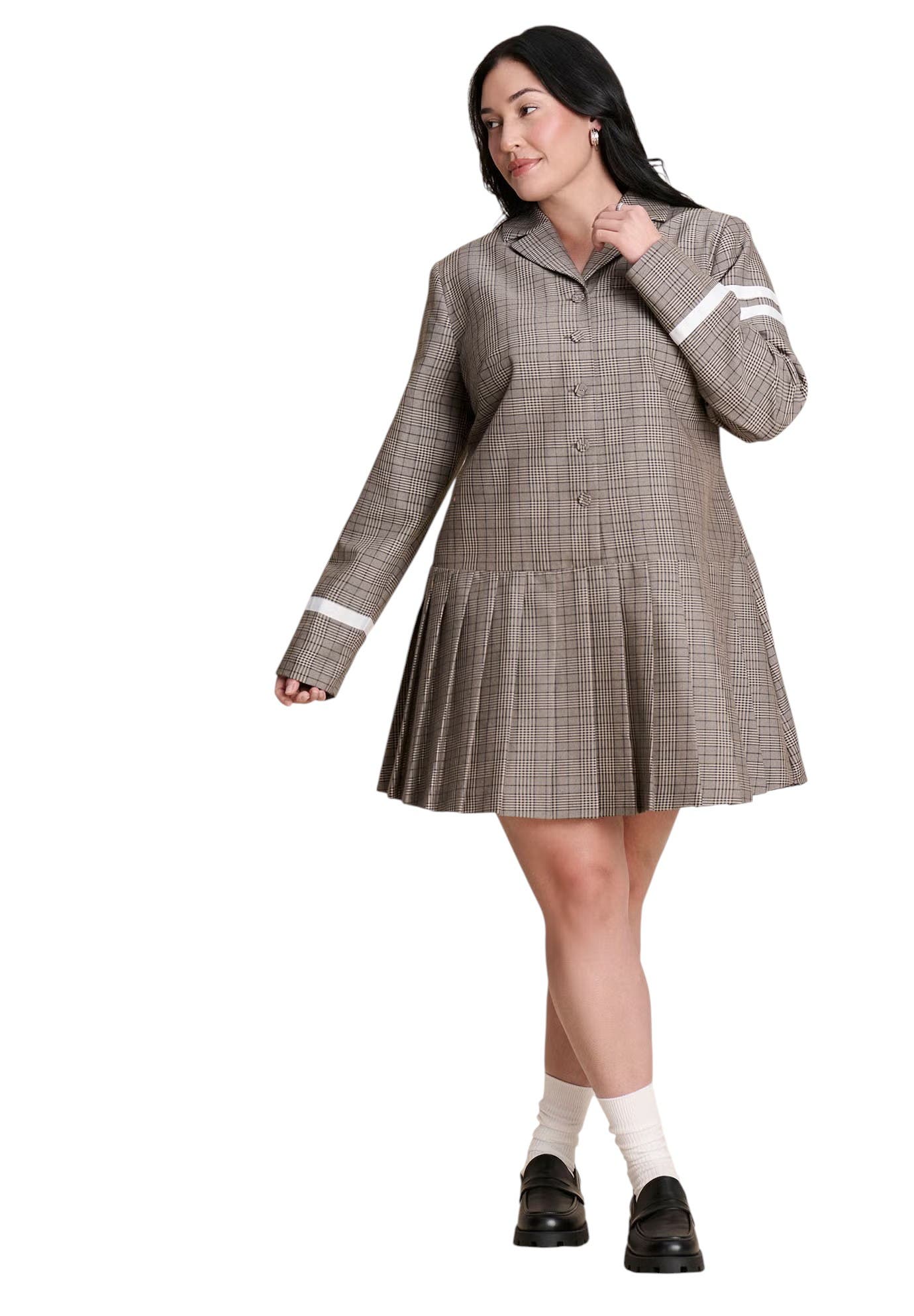 selected BROWN PLAID
