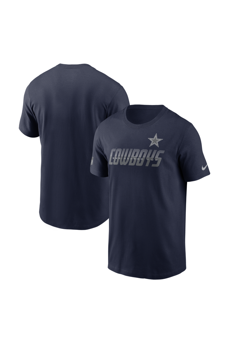 Men's Nike Navy Dallas Cowboys Sideline Dri-FIT T-Shirt, Main, color, Navy