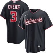 Nike Men's Nike Dylan Crews Navy Washington Nationals Alternate Replica Jersey