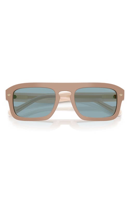 Vogue 53mm Gradient Square Sunglasses In Blue