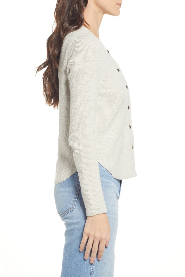 Halstead Cardigan Sweater, Alternate, color, FORM GREY