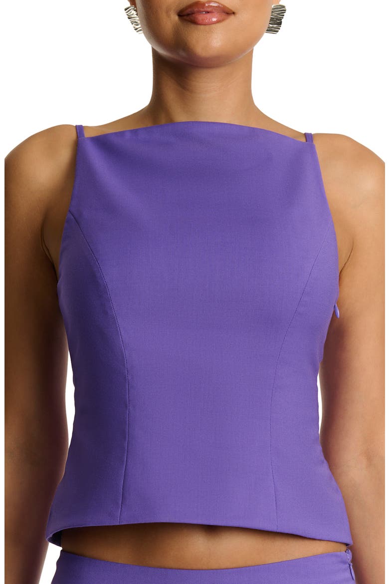 Square Neck Crop Camisole, Alternate, color, VIOLET