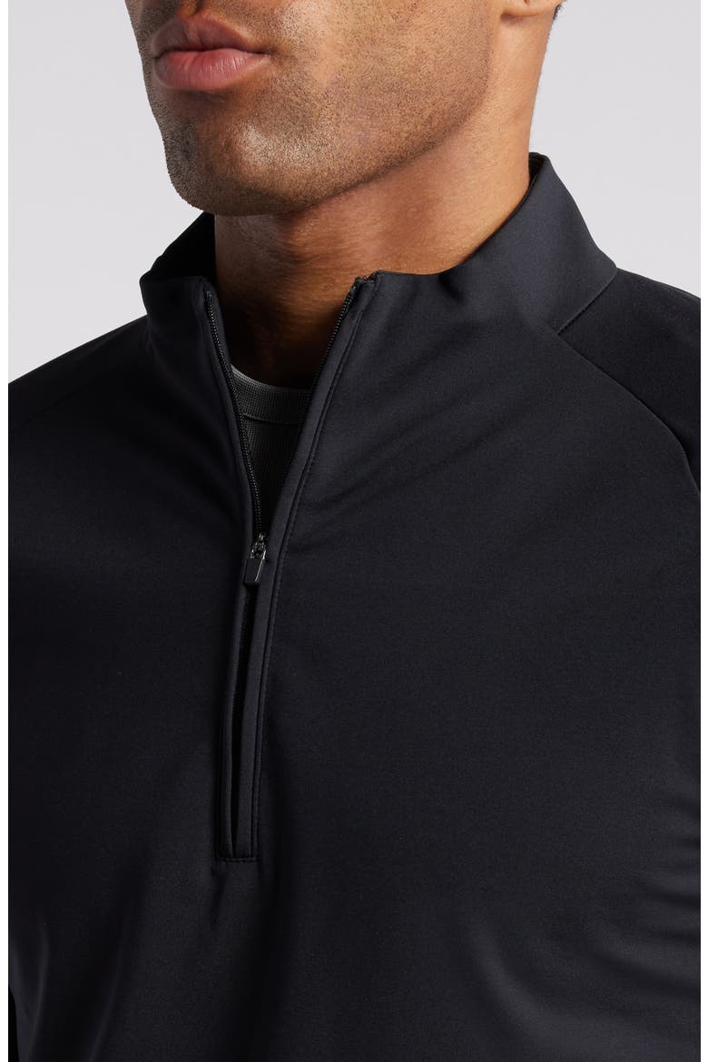 Raglan Sleeve Performance Pullover, Alternate, color, BLACK