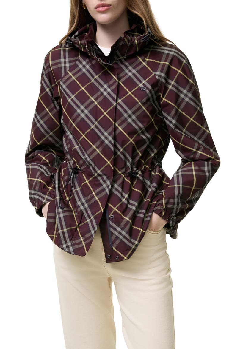 Shifford Hooded Reversible Jacket, Main, color, VINEYARD RED