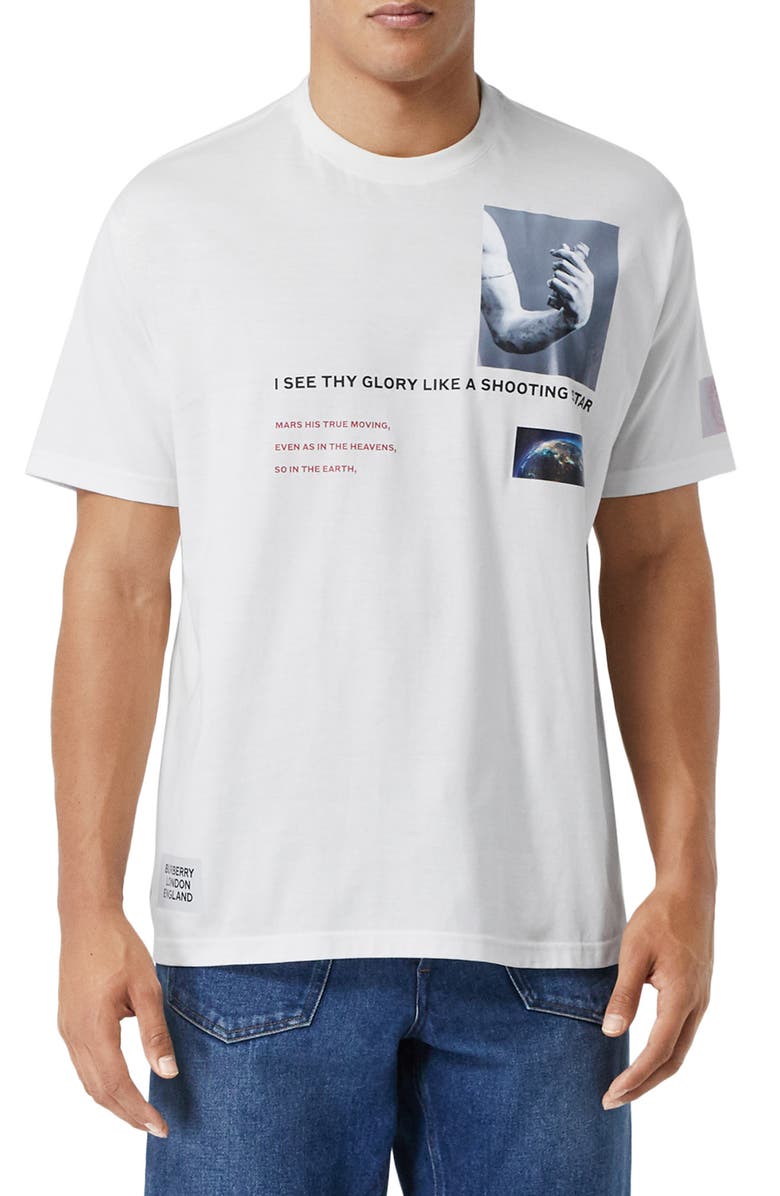 Burberry Winans Graphic Tee, Main, color, 