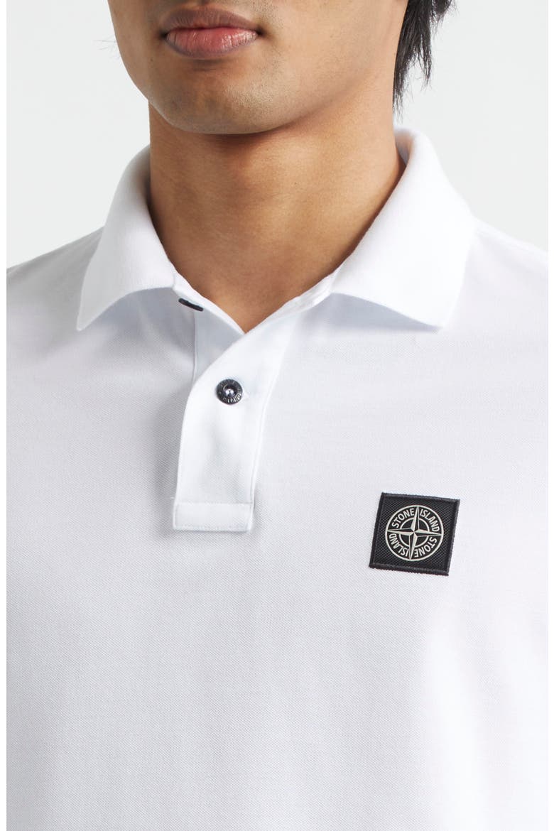 2SC18 Slim Fit Piqué Polo, Alternate, color, V1001 WHITE