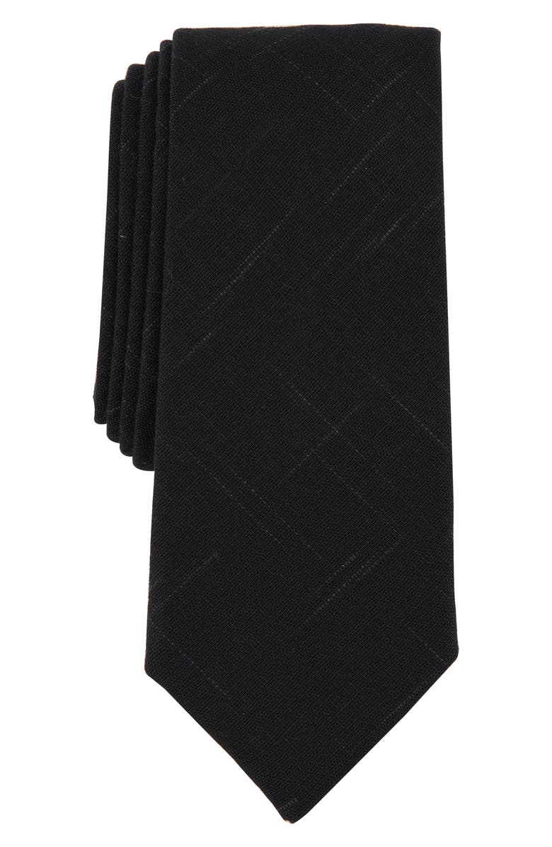 Original Penguin Skelly Linen Blend Tie, Main, color,