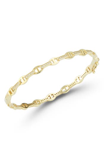 Chloe & Madison Chloe And Madison Link Bangle In Gold
