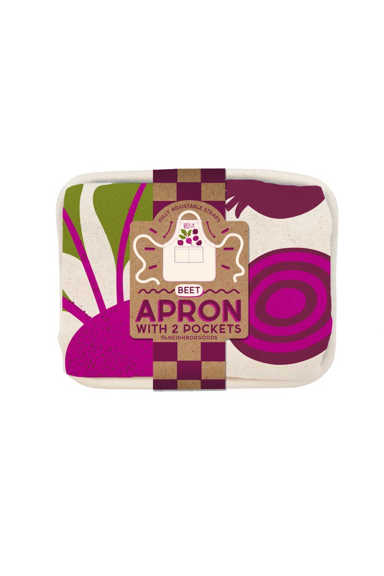 Beet Apron, Alternate, color, Beige