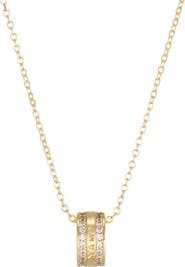 Adornia Cubic Zirconia MAMA Pendant Necklace