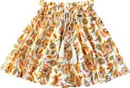 BRUNNA.CO Sekar Floral Skort | High-Waisted Cotton Skirt Shorts