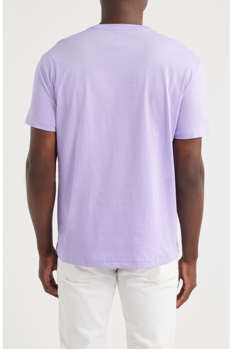 Classic Fit Jersey Crewneck T-Shirt, Alternate, color, POWDER PURPLE/ C7532