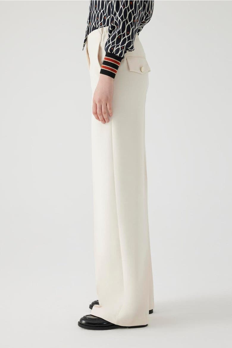 Alta Pants High Waist Wide Leg Pants, Alternate, color, White