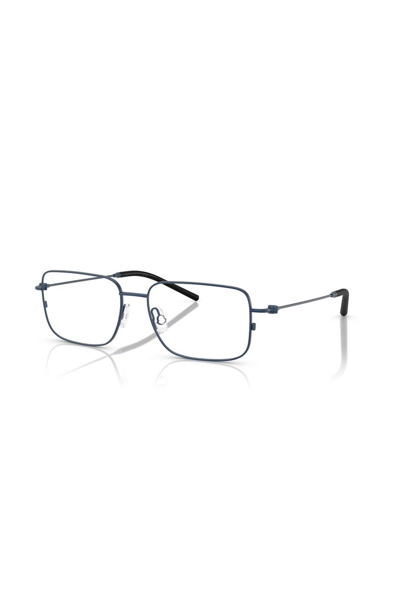 Moncler 54mm Irregular optical glasses, Main, color, Blue