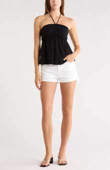 Abound Babydoll Halter Top