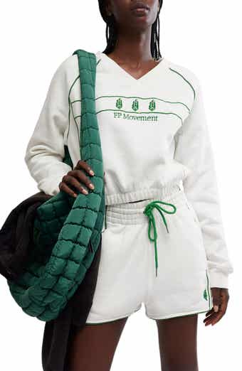 Free People Seeing Double Sweatshirt & Shorts Set