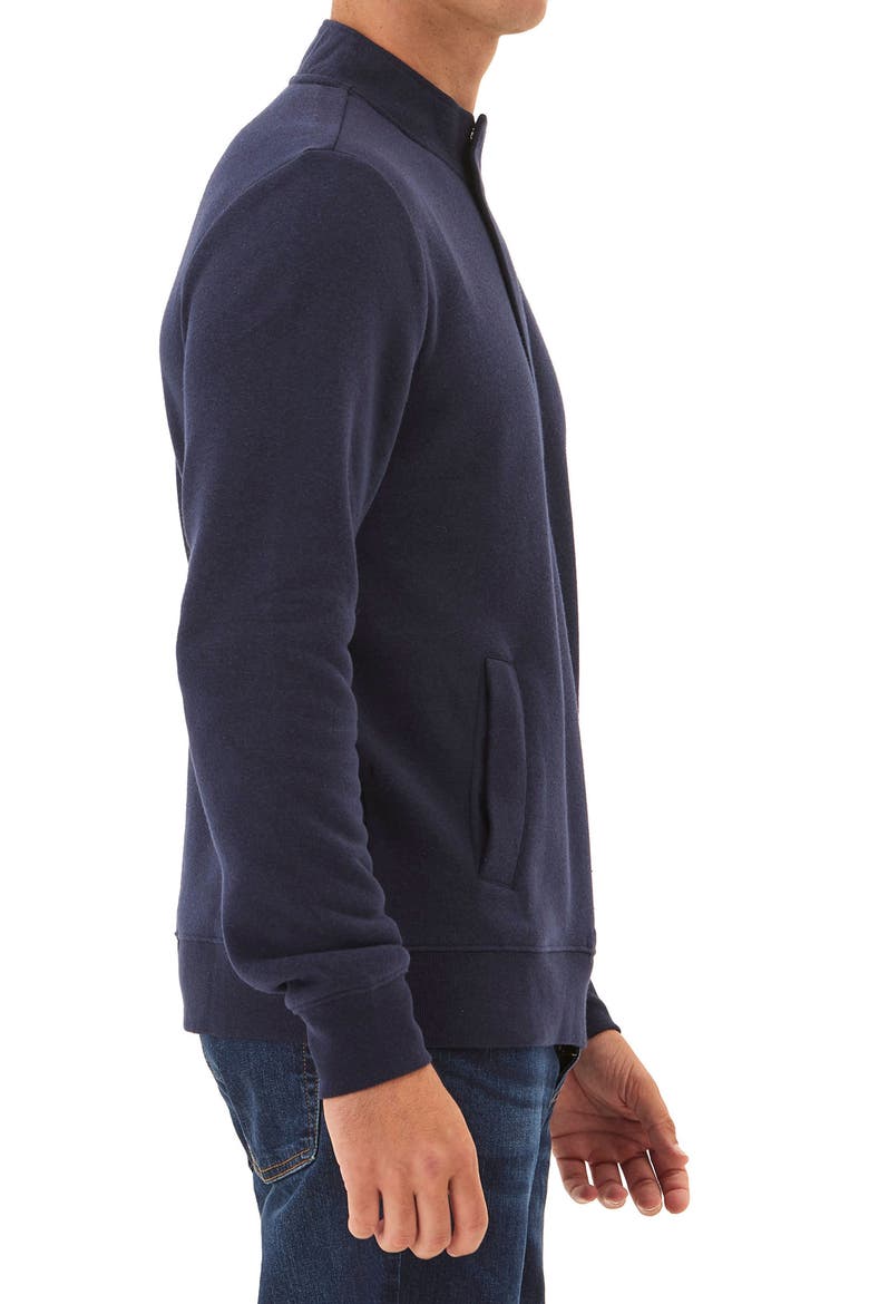 Kason Triblend Fleece Quarter Zip, Alternate, color, STARGAZER