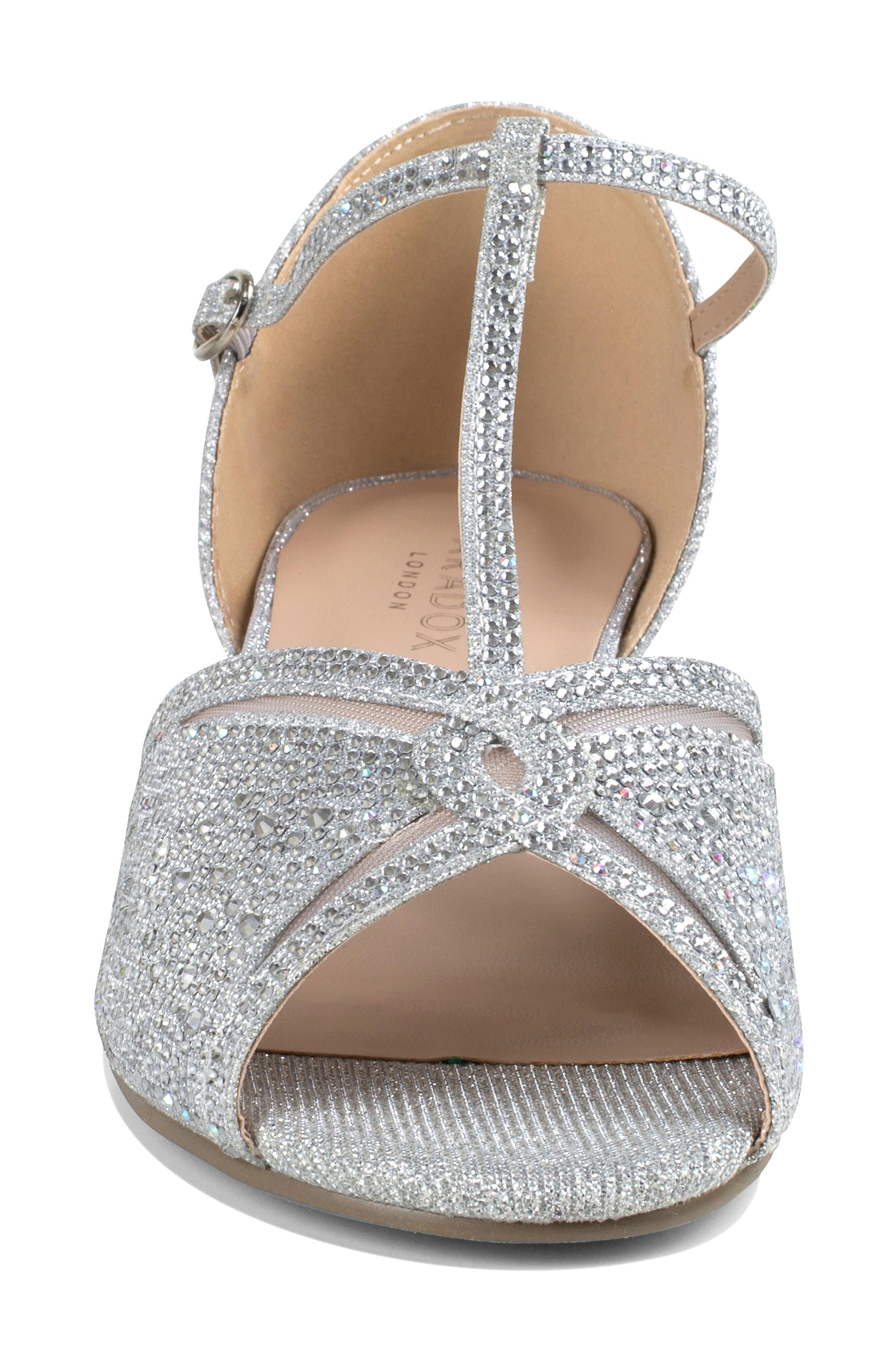 Paradox London Pink Janelle Wedge Sandal, Alternate, color, Silver